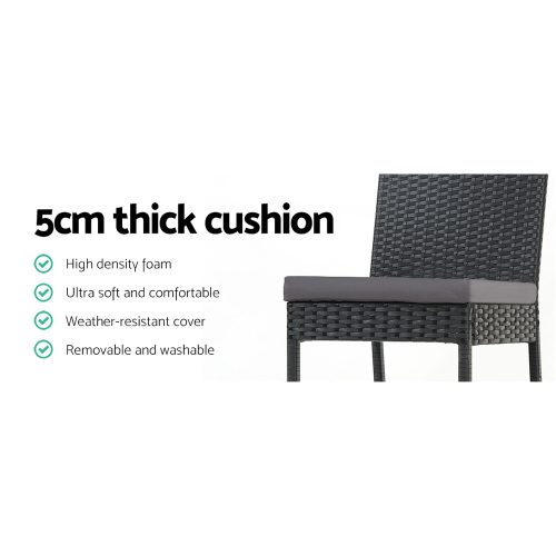 wicker bar stools