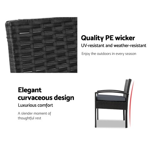 wicker outdoor furniture