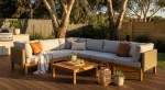 sectional outdoor lounge